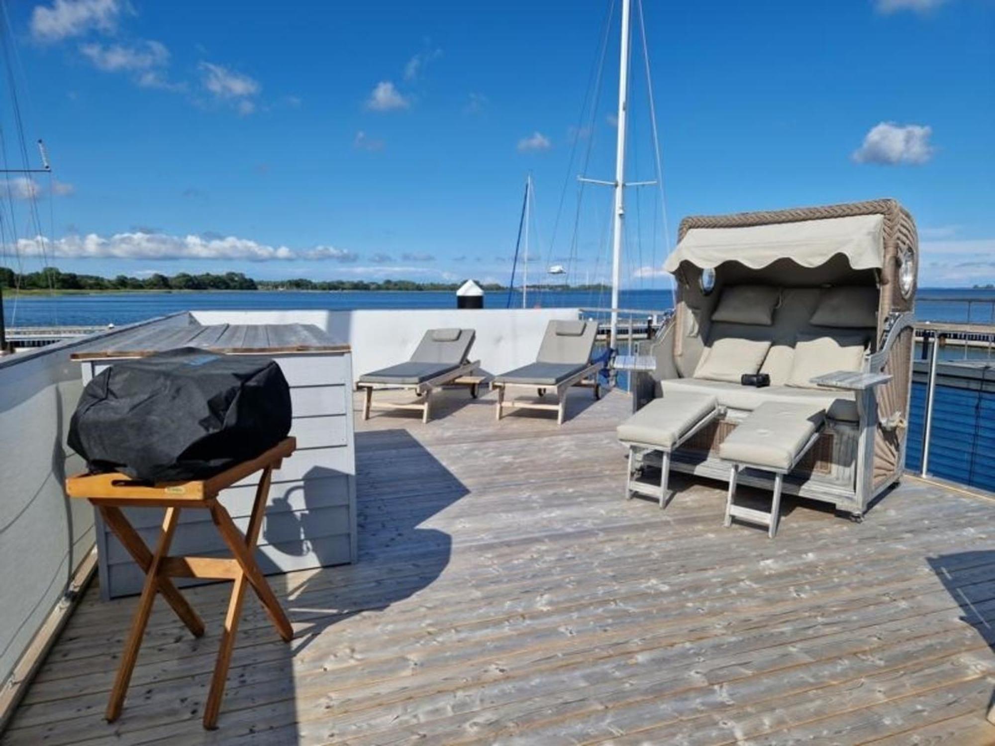 Hotel Hausboot Liliput Stralsund Zewnętrze zdjęcie